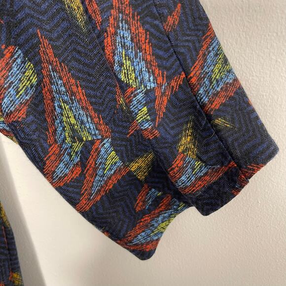 LulaRoe LINDSAY Lindsey size small kimono jacket open front knit sweater graphic - Picture 6 of 13